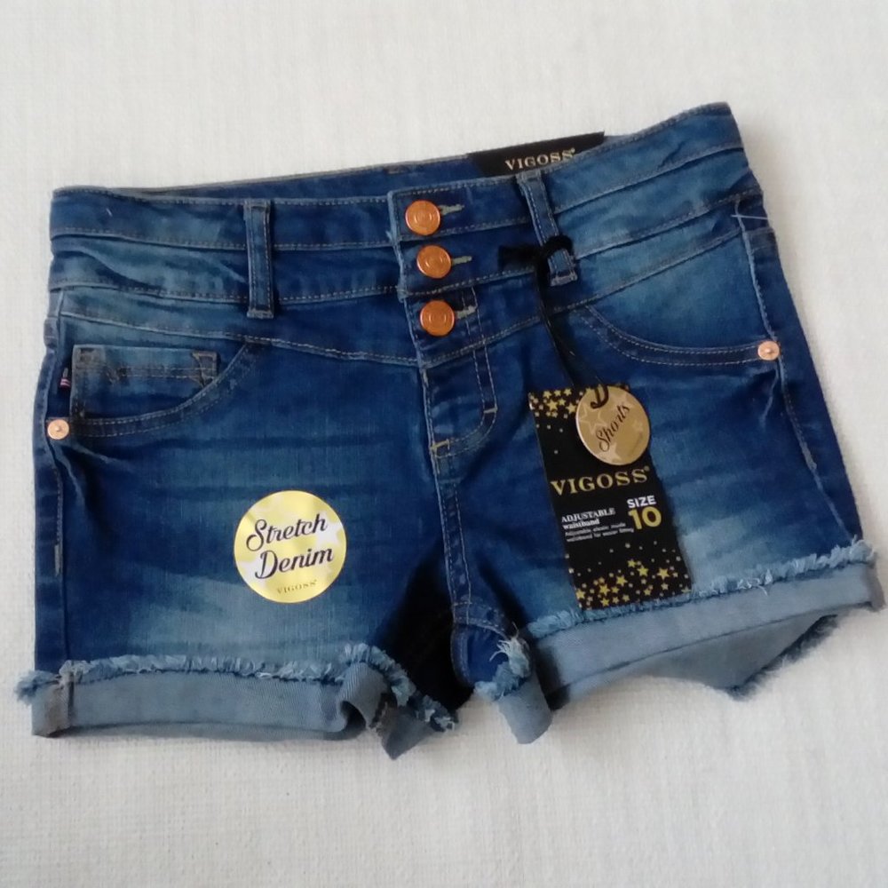 Girl's Vigoss Denim Shorts Size 10